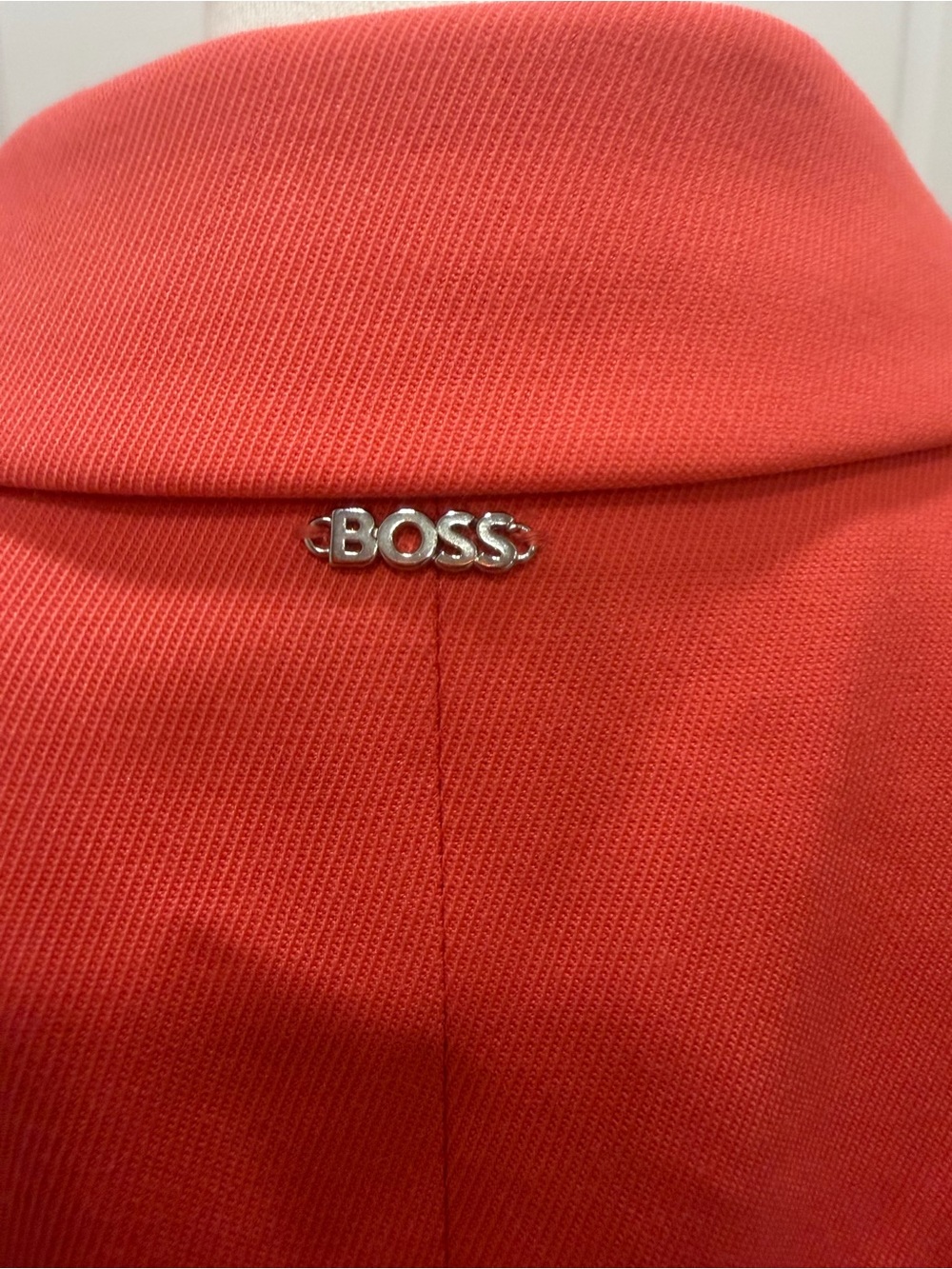 🔥Boss Jalasara Womens Coral Cape-Sleeve Blazer Jacket - Picture 9 of 11